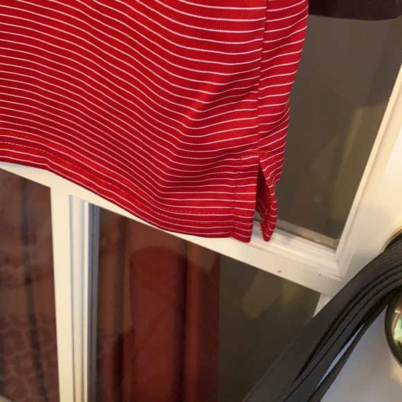 Houston Rockets SS Antigua Polo Red & White - Picture 9 of 9